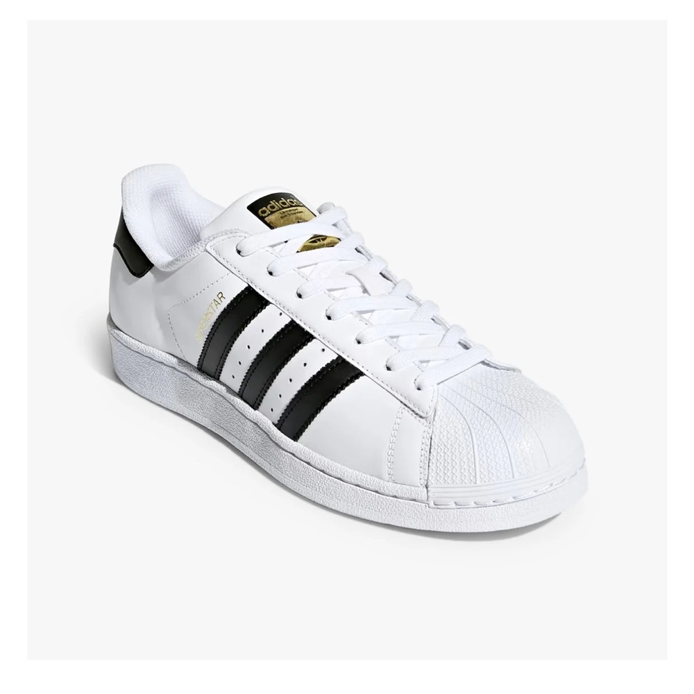 Adidas Superstar Mens 8.5 White/Black~ NEW WITH TAGS - Picture 5 of 10